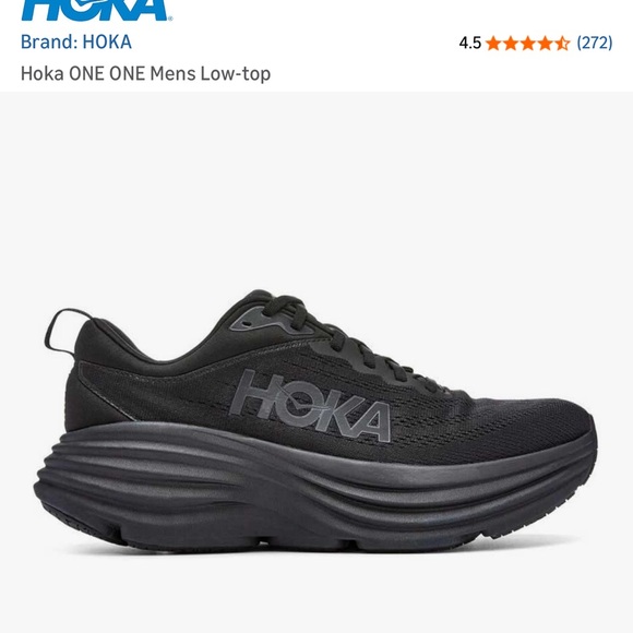 Hoka Shoes - HOKA women Bondi black 6.5W